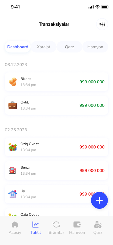 Qadam 02: Operatsiyalaringizni kuzating